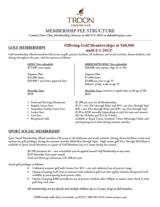 Troon Country Club in Scottsdale, Arizona Troon North Real Estate